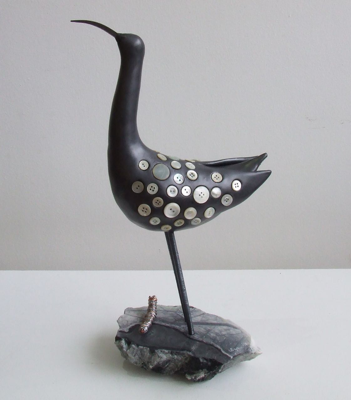 Pearly Bird gets the Worm